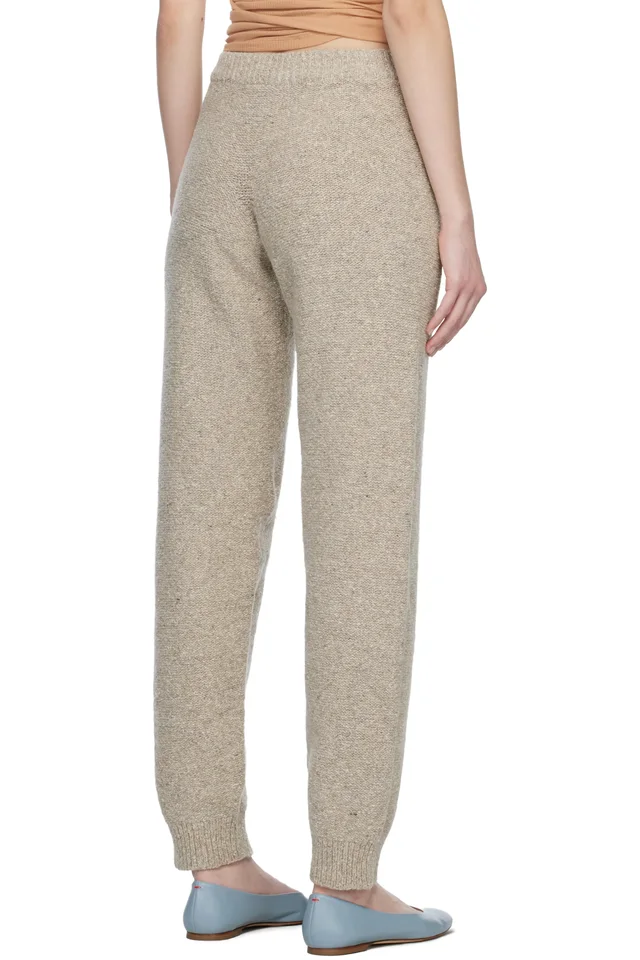 Baserange Taupe Danube Lounge Pants, photo 3 of 4 from SSENSE