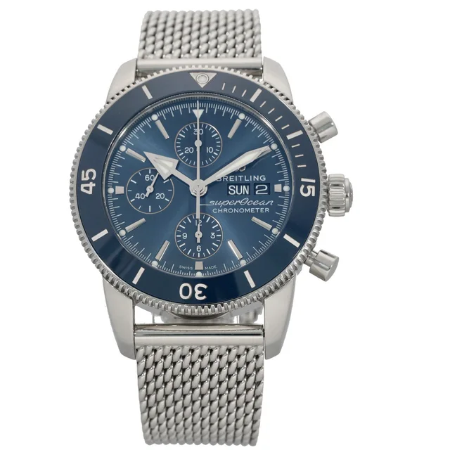 Breitling Superocean Heritage II A13313 44mm Stainless Steel Watch from H&T