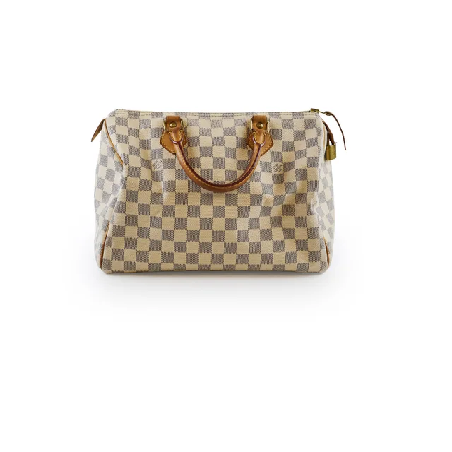 Louis Vuitton Speedy 30 Damier Azur in Canvas from The Purse Affair