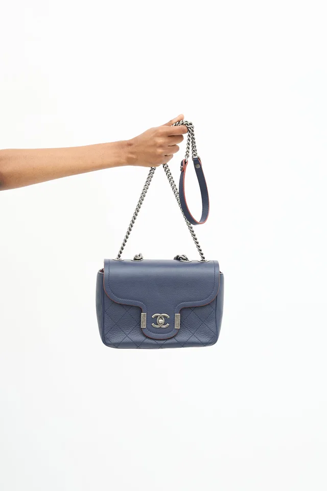 Chanel Leather Archi Chic Flap Bag in Leather from VSP Consignment