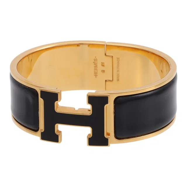 Hermès Clic Clac H Black in Black from VINTAGE QOO TOKYO