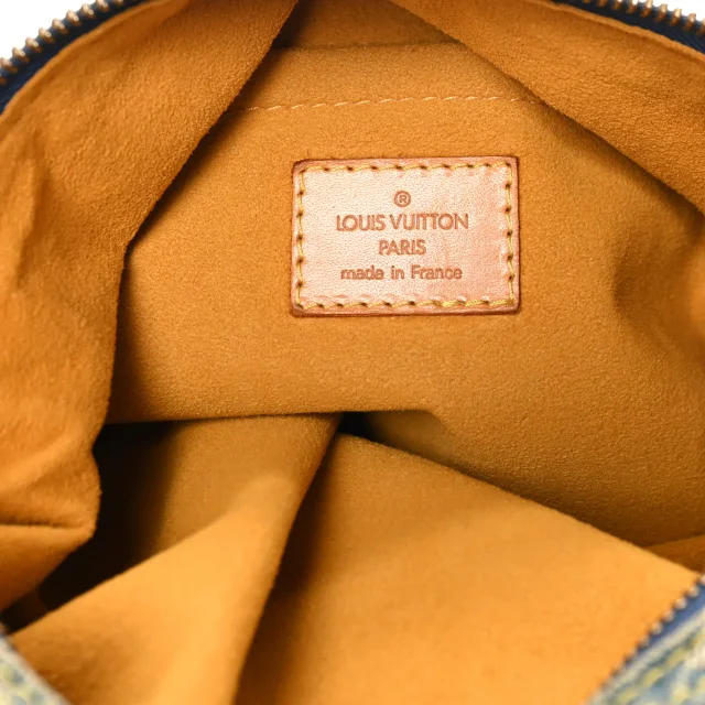 Louis Vuitton Monogram Denim Baggy PM Blue in Blue Denim from FASHIONPHILE, photo 7 of 12