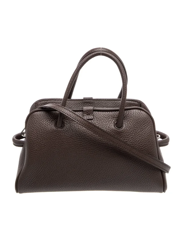 Jacquemus Leather Turismo Petit w/ Tags in brown|red|gray Leather from The RealReal