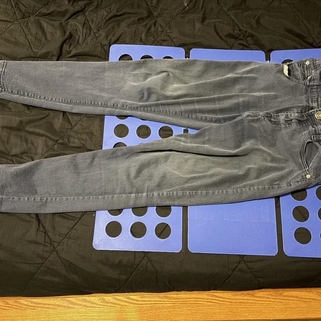 FRED Men's Pants - Blue/Navy - 30" from Depop