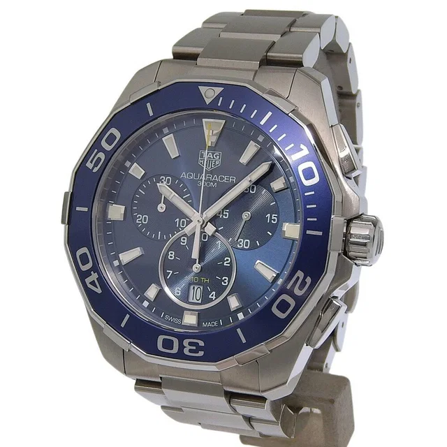 TAG Heuer Aquaracer 300m Chronograph Quartz Stainless Steel 43 in brown|neutral|gray|silver from Poshmark
