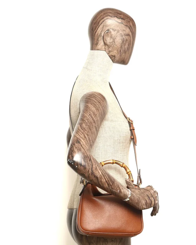 Gucci Small Diana Bamboo Bag in Leather from A Retro Tale, photo 9 of 9