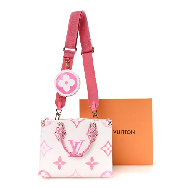 Louis Vuitton Monogram Giant By The Pool 2.0 Onthego PM Pink in Pink Canvas from FASHIONPHILE, photo 10 of 10