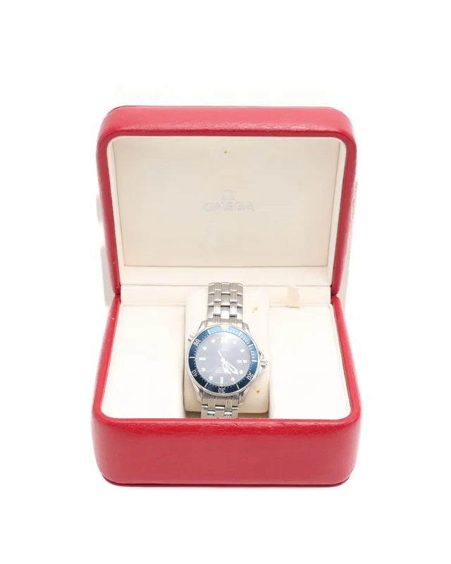 Omega Seamaster Diver 300M 41mm c. 1998 Full Set Quartz Watch from A Retro Tale, photo 2 of 2