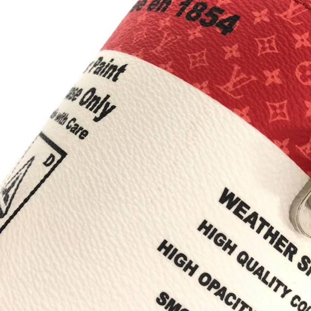 LV Paint Can Coated Canvas Bag in Red Canvas from LuxUness, photo 5 of 9