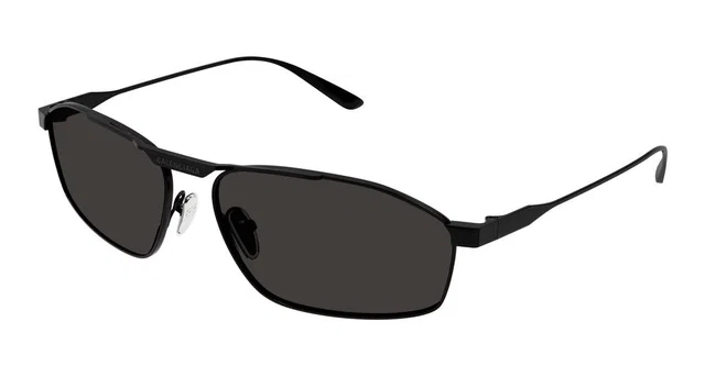 Balenciaga Bb0416s Sunglasses — Black Metal in Black from HEWI