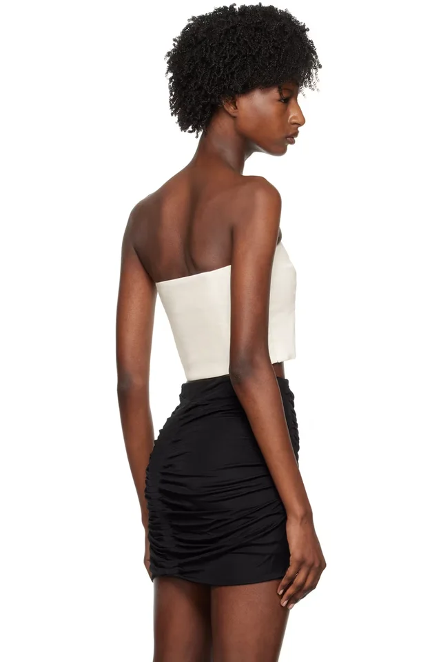 Gauge81 White Lica Tube Top, photo 3 of 4 from SSENSE