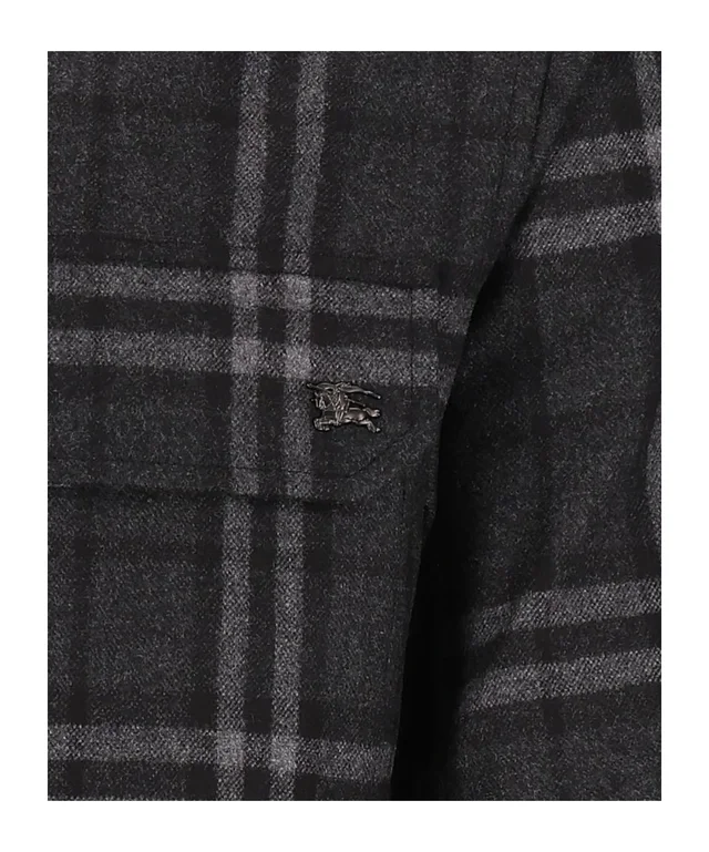 Burberry Ollie Checked Zip-Front Shirt, photo 5 of 7 from SENSER