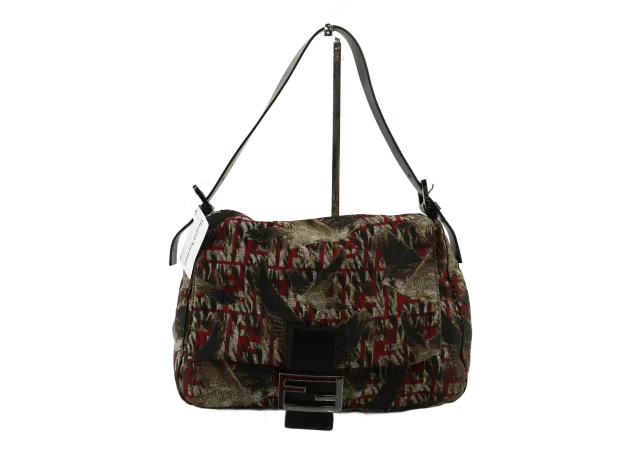 Fendi Mamma Baguette Canvas Bird Morif Medium in Canvas from Luxury Promise, photo 1 of 1