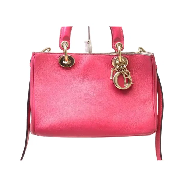 Dior Diorissimo Mini Leather 2-Way Handbag in Leather from The Reluxe