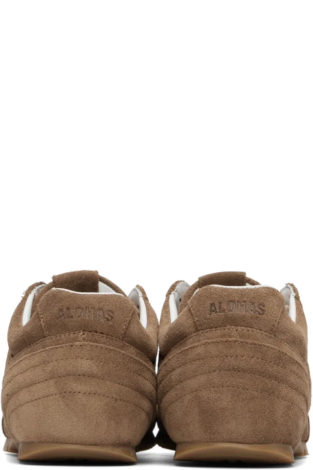 Alohas Brown Tb.56 Leather Sneakers, photo 2 of 5 from SSENSE