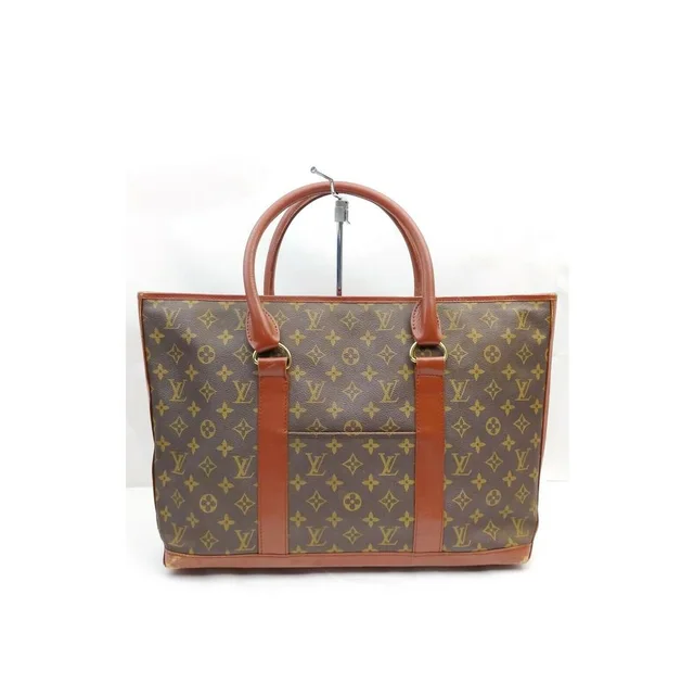 Louis Vuitton Monogram Sac Weekend PM Zip Tote Bag in Leather from Bagriculture
