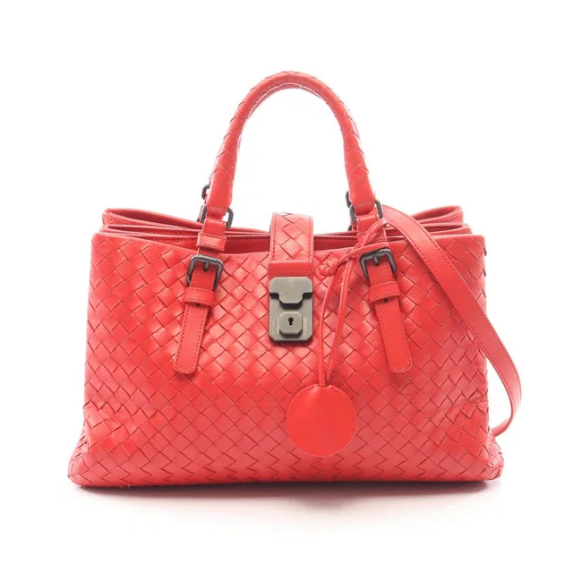 Bottega Veneta Intrecciato Roma handbag in Woven leather from LuxUness