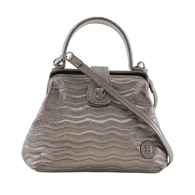 Bally 2way Shoulder Bag Leather Handbag in Leather from LuxUness
