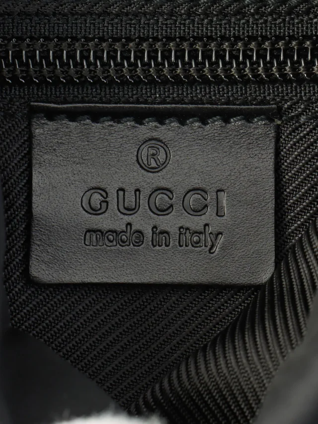 Gucci GG Canvas Backpack Black in Black Canvas from VINTAGE QOO TOKYO, photo 6 of 13