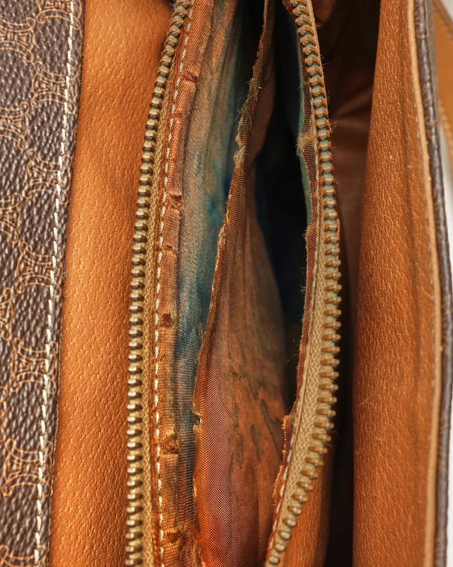 Celine Triomphe Crossbody Bag in Coated canvas from A Retro Tale, photo 10 of 12