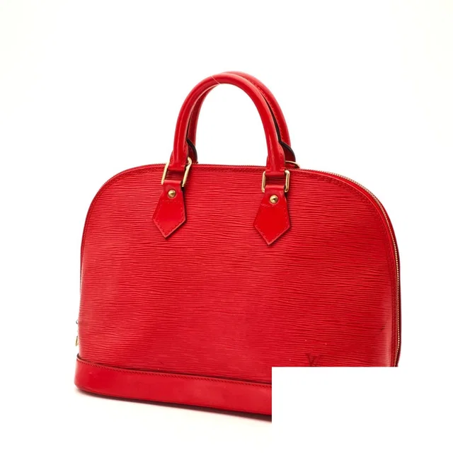 Louis Vuitton Epi Alma Bag Handbag in Leather from The Reluxe