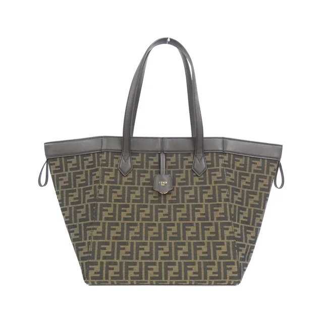 Fendi Mirage 8BH415 AFPM Shoulder Bag in F1GL7/T.MORO+R.EBANO / GOLD hardware canvas/calf from KOMEHYO