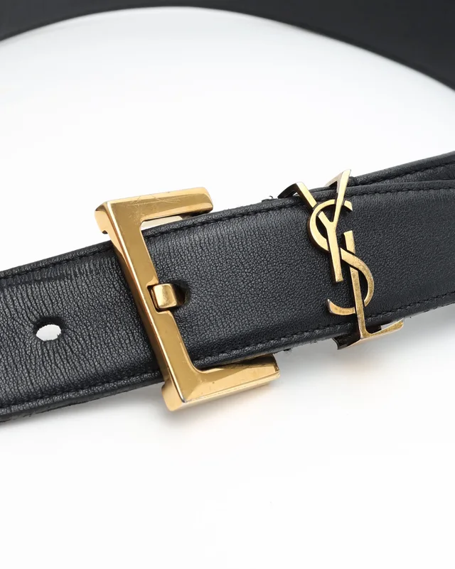 Saint Laurent Belt, Size 80 in Denim from A Retro Tale, photo 3 of 6