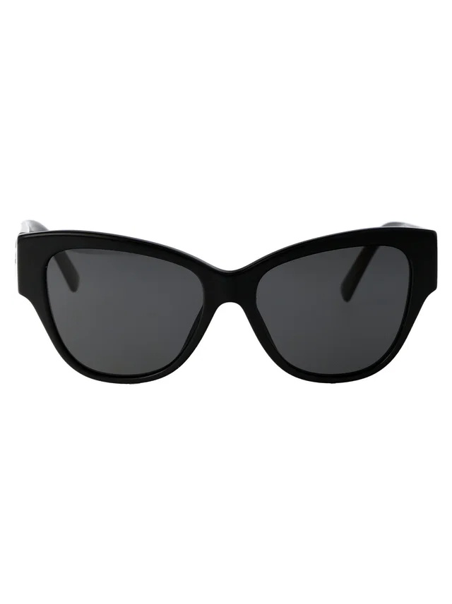 Dolce & Gabbana 0dg4449 Cat-Eye Acetate Sunglasses — Black in Black from HEWI