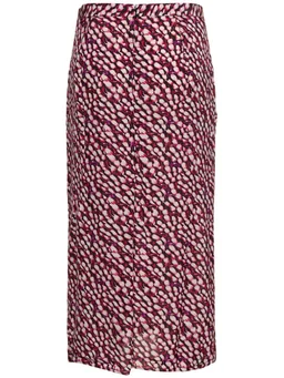 Marant Etoile Pleated wallet skirt in 100% Viscose, photo 5 of 5 from LUISAVIAROMA