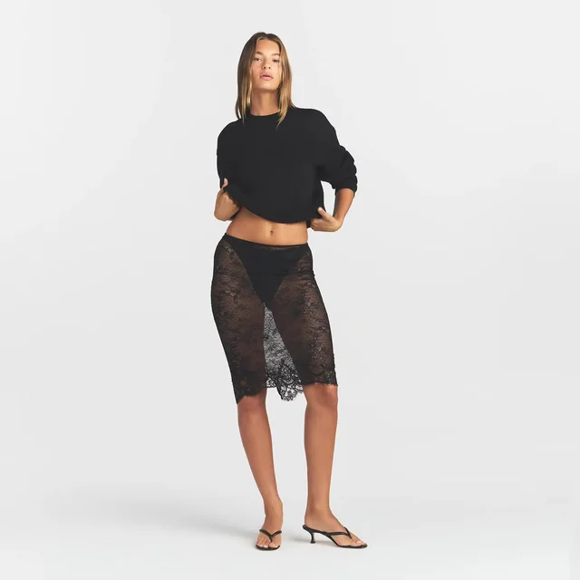SKIMS midi skirt, photo 3 of 4 from SKIMS