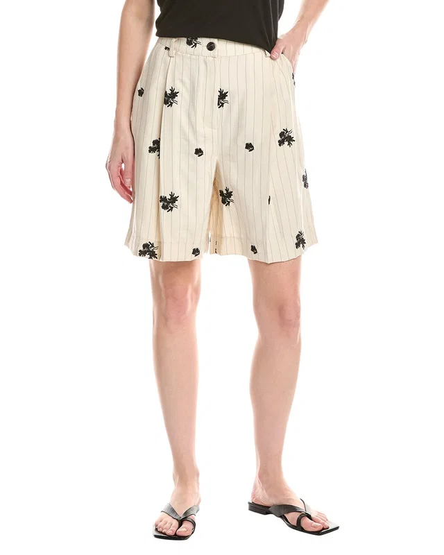 NVLT Embroidered Stripe Culotte, image 1 of 1 from Rue La La