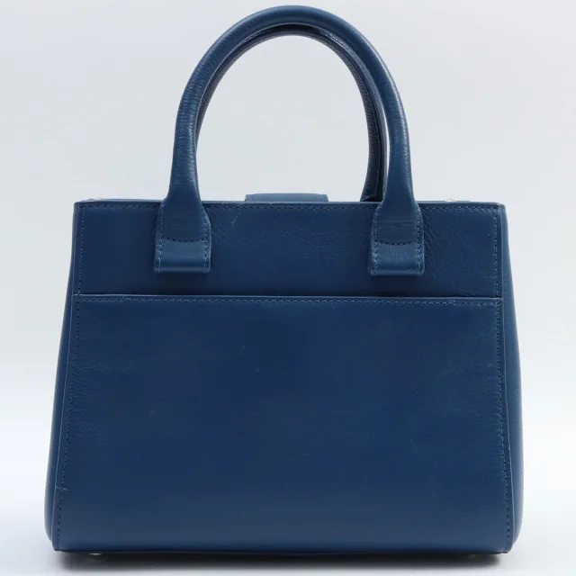 Chanel Neo Executive Tote Bag S, Blue (circa 2016) in Blue Caviar leather from VINTAGE QOO TOKYO, photo 2 of 13