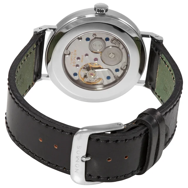 Nomos Tangente 38 Galvanized White Silver-plated Dial Men's Watch 164, photo 3 of 3 from Jomashop