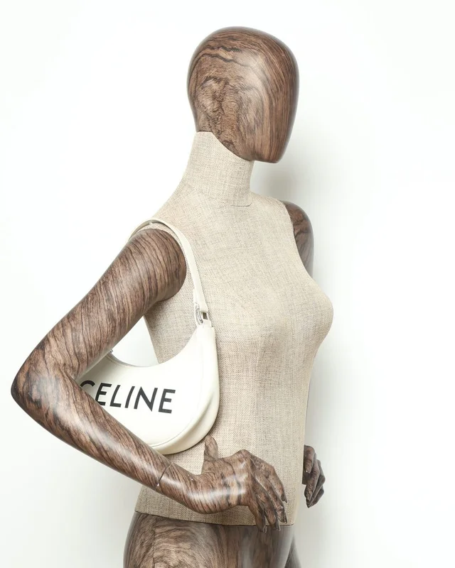 Celine Logo Ava Bag in Leather from A Retro Tale, photo 8 of 8