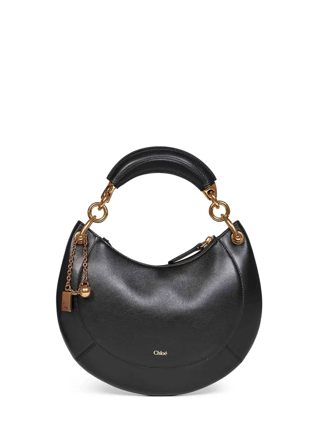 Chloé Banana Hobo Bag — Black Lambskin in Black Lambskin from HEWI