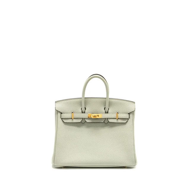 Hermès Birkin 25 togo Gris Neve GHW stamp B in Grey Togo leather from EMIER