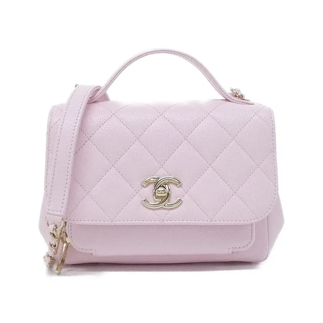 Chanel Bag Handbag Pink in Pink Caviar leather from The Reluxe