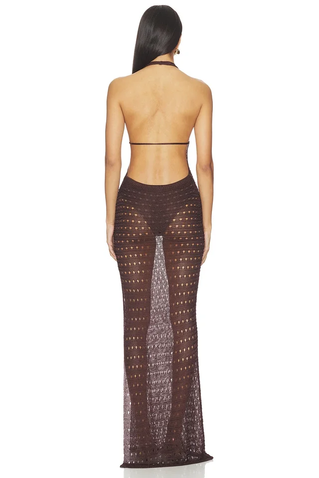 superdown Antonella Maxi Dress in Brown, photo 4 of 4 from REVOLVE (Canada)