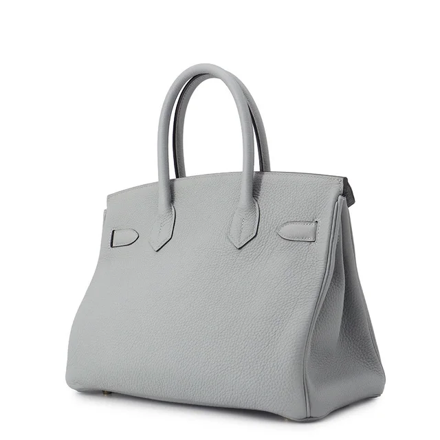 Hermès Birkin Blue Gacier Togo Leather Size 30 in Blue Togo leather from GALLERY RARE, photo 2 of 2