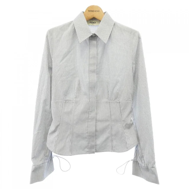Fendi Aksw Shirt White in White from The Reluxe