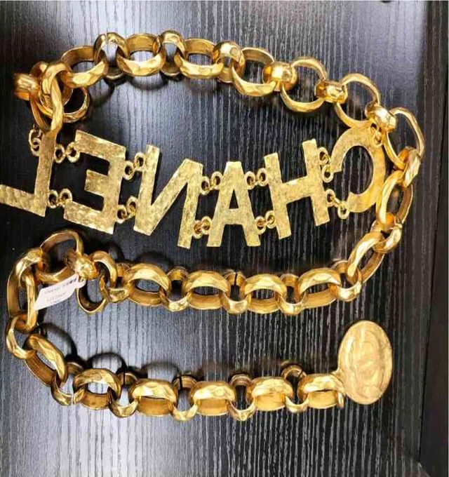 Chanel letter waist chain from Luxury Promise