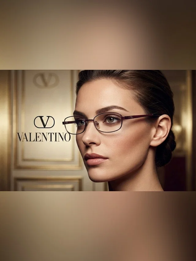 Valentino Garavani Luxury Designer Signature Prescription Eyeglasses Frames in black from Poshmark