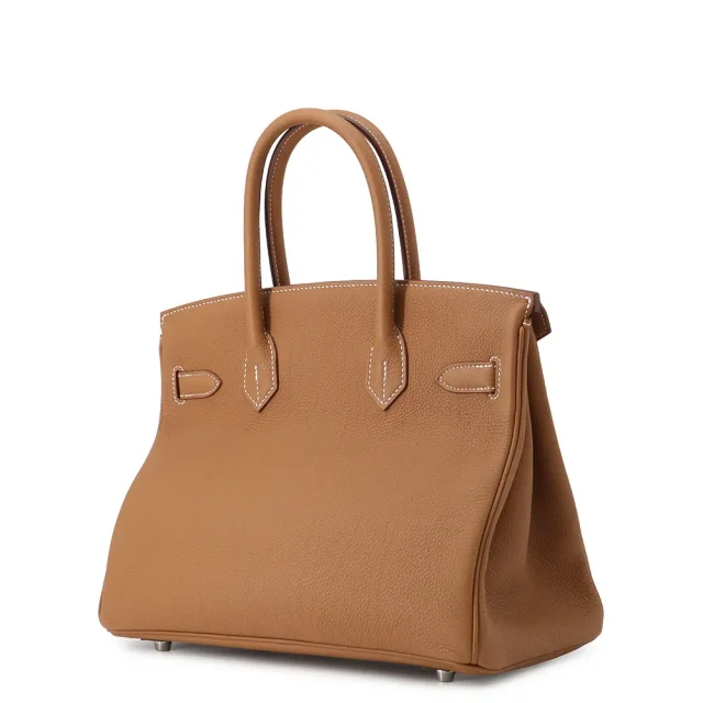 Hermès Birkin Gold Togo Leather Size 30 in Gold Togo leather from GALLERY RARE, photo 4 of 16