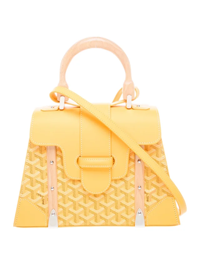 Goyard Goyardine Saigon Mini in yellow Canvas from The RealReal