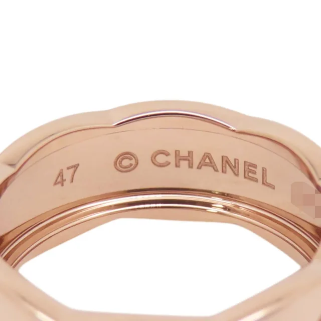 Chanel Coco Crash Ring Size Medium/47/#7J10817 18K Pink Gold in Pink from GALLERY RARE, photo 5 of 5