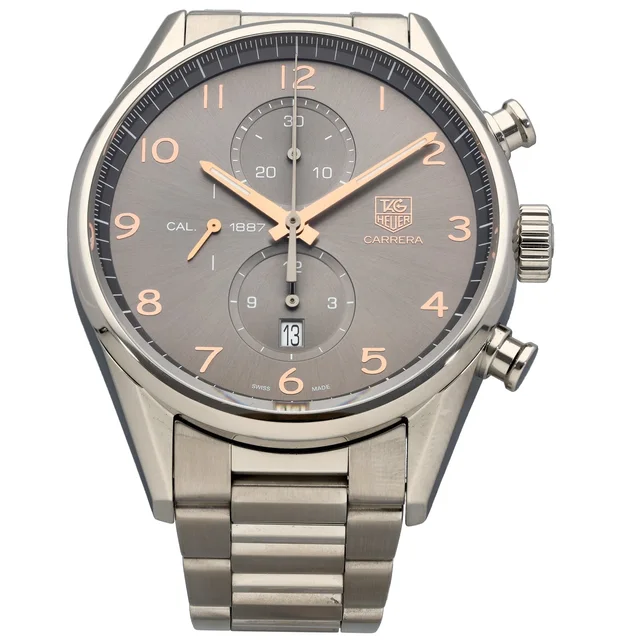 TAG Heuer Carrera CAR2013 43mm Stainless Steel Watch from H&T