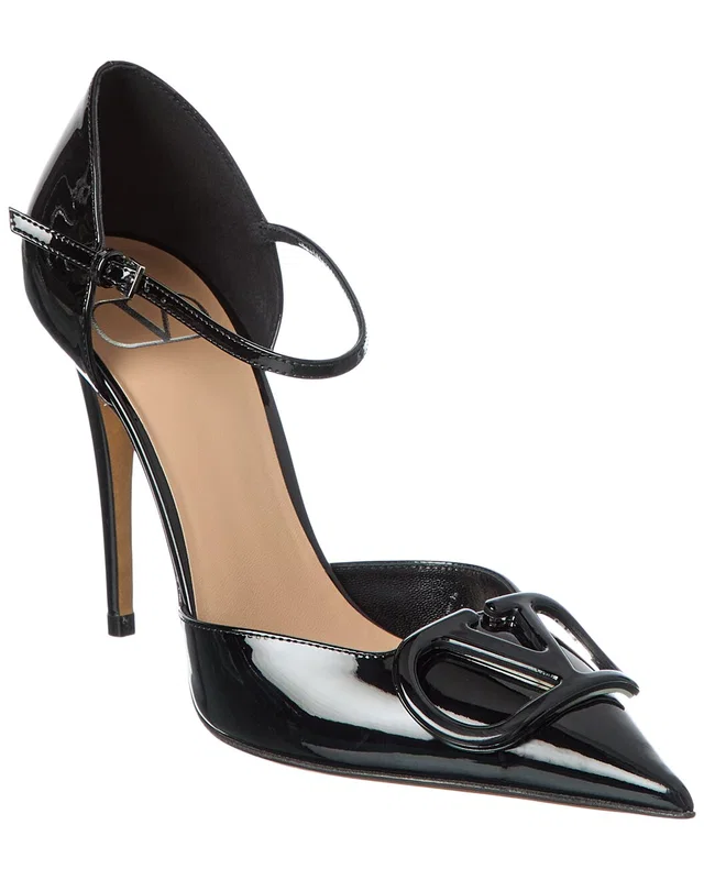 Valentino VLogo Signature 100 Patent Pump, image 1 of 1 from Gilt