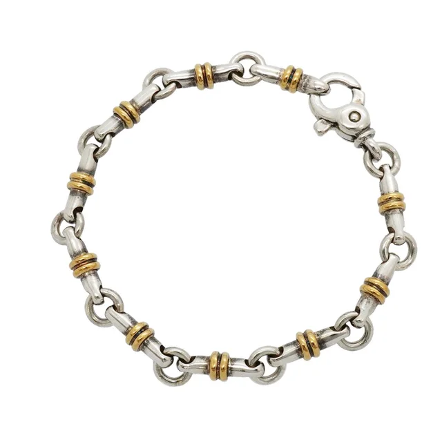 Tiffany & Co. Bracelet Bride Roulis 18k Yellow Gold 925 Sterling Silver in Yellow from The Reluxe