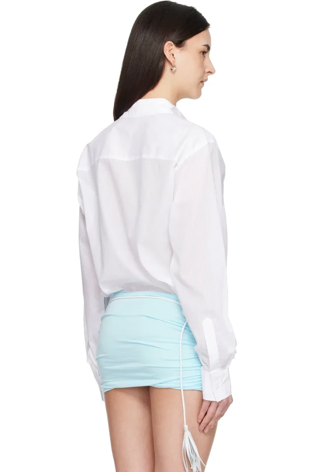 Gimaguas White Alfred Shirt, photo 3 of 5 from SSENSE