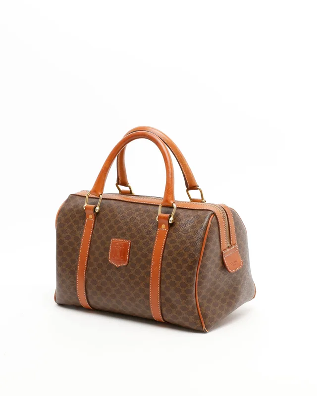 Celine Macadam Boston Bag in Canvas from A Retro Tale, photo 2 of 10